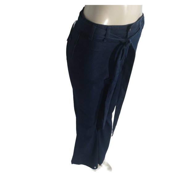 NWT Blue Flare Leg Jeans by Color 3 Collections - Picture 4 of 12